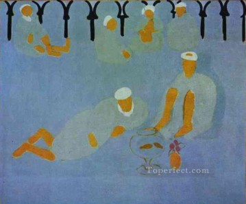 Henri Matisse Painting - Café árabe fauvismo abstracto Henri Matisse